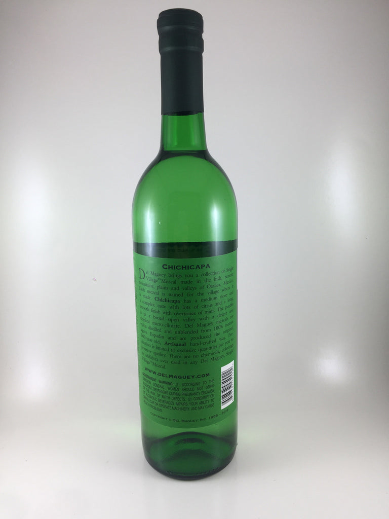 Del maguey Mezcal Chichicapa (750ml) – M&W INC