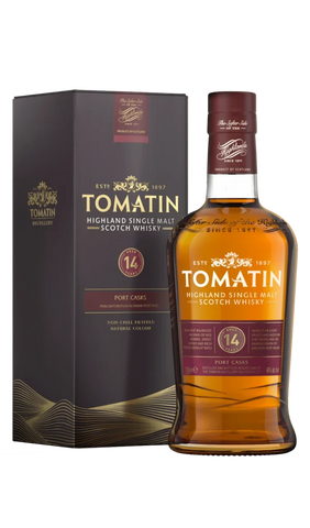 TOMATIN HIGHLAND SINGLE MALT 14 YEARS (PORT CASK)