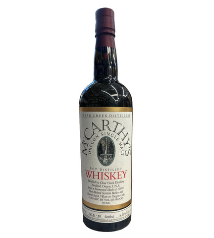 McCARTHY'S OREGON SINGLE MALT