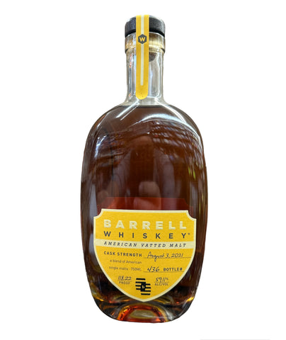 BARRELL WHISKEY AMERICAN VATTED MALT