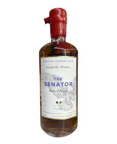 THE SENATOR RYE WHISKEY BARREL PROOF