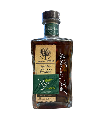 WILDERNESS TRAIL RYE WHISKEY