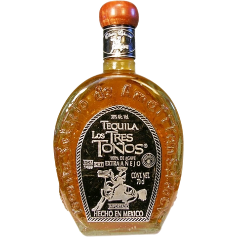 LOS TRES TONOS TEQUILA EXTRA ANEJO