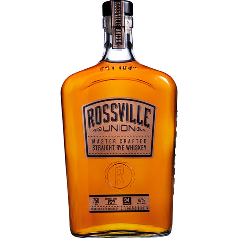 ROSSVILLE UNION RYE WHISKEY