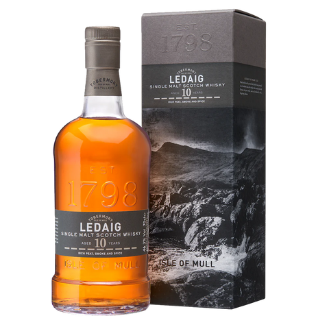 TOBERMORY SINGLE MALT 10 YRARS LEDAIG