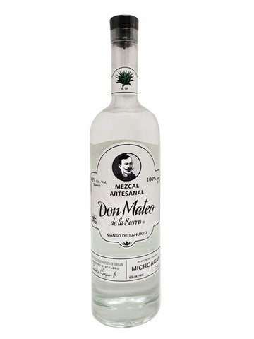 DON MATEO MEZCAL MANSO DE SAHUAYO