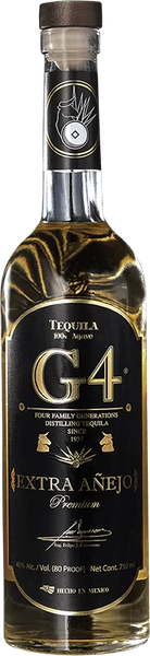G4 TEQUILA EXTRA ANEJO – M&W INC