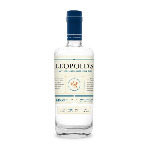 LEOPOLD'S NAVY STRENGTH GIN