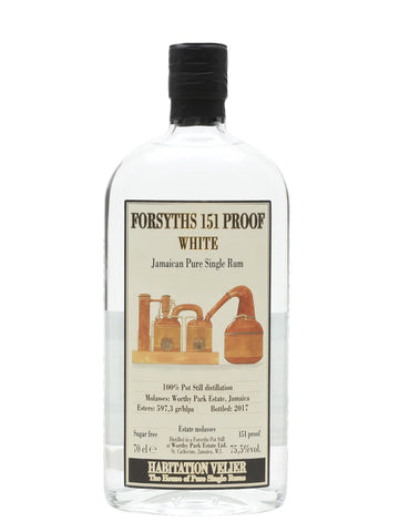 FORSYTHS WP 151 PROOF JAMAICAN RUM