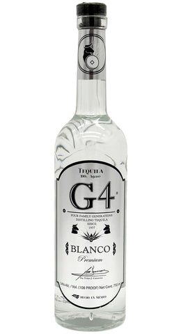 G4 TEQUILA BLANCO HIGH PROOF