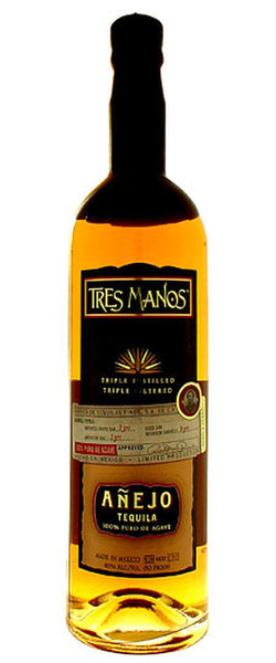 ゆいとまん1800 Tequila Añejo 750ml 3本セット tres_manos_1l__89768__74576.