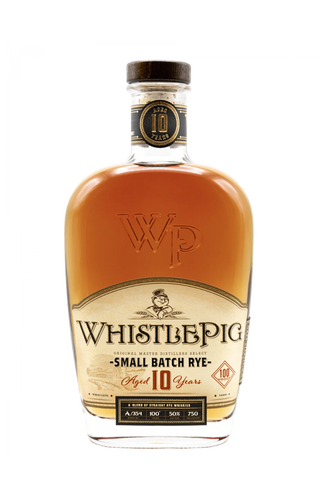 Whistle pig straight Rye 10years