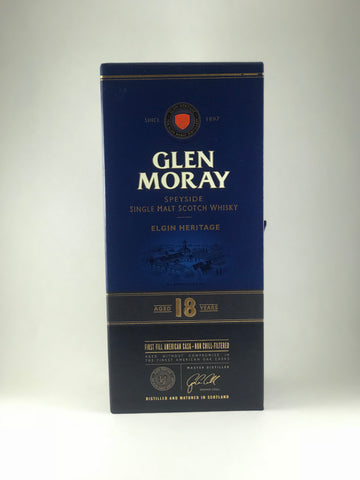 Glen Moray single malt 18years