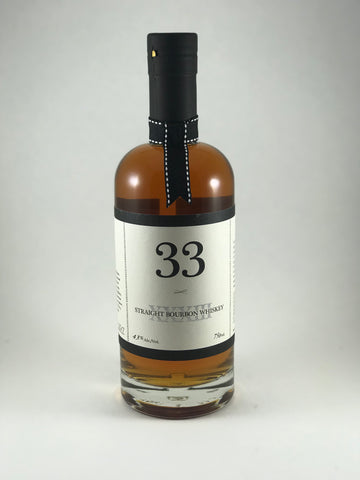 33 straight bourbon whiskey