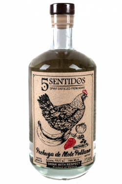 5 sentidos mezcal pechuga de mole poblano