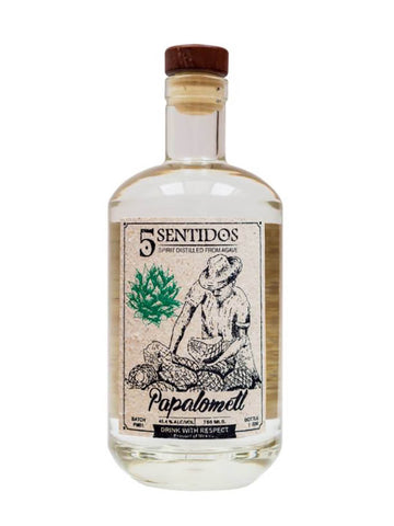 5 sentidos mezcal papalometl