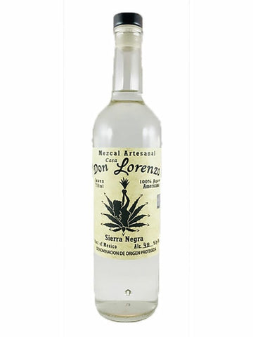 Don Lorenzo mezcal Sierra Negra
