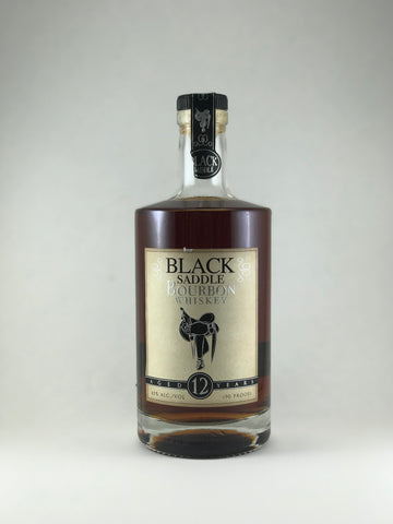 Black Saddle bourbon aged 12 years