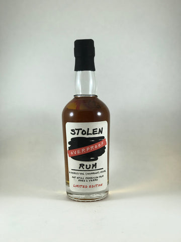 Stolen overproof rum 123 proof limited edition (375ml)