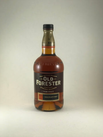 Old Forester whiskey