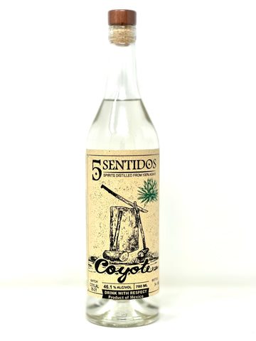 5 sentidos mezcal coyote