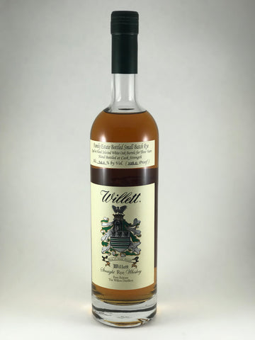 Willet straight Rye 3 years