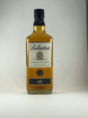 Ballantine’s scotch 12 years