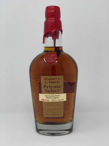 Maker’s Mark private selection (handy liquor)