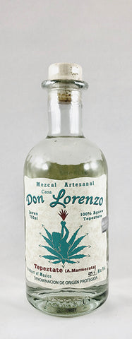 Don Lorenzo mezcal tepeztate