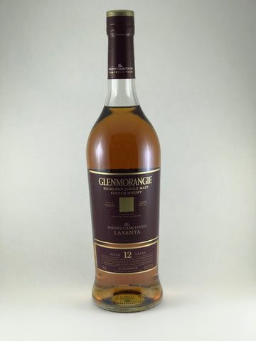 Glenmorangie sherry cask finish lasanta aged 12 years