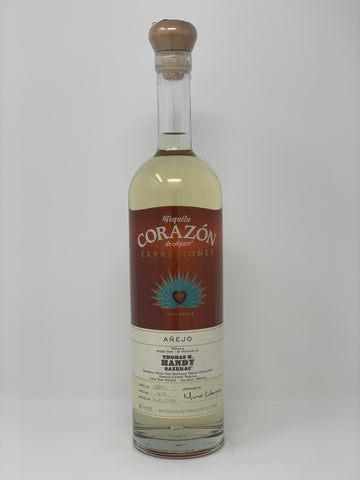 Corozon tequila aged in Thomas h handy sazerac