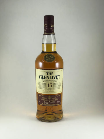 The Glenlivet 15 years scotch