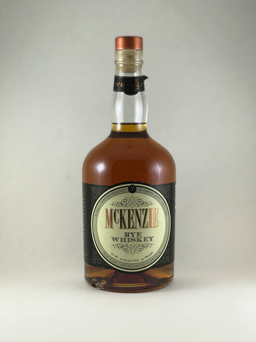 McKenzie Rye whiskey