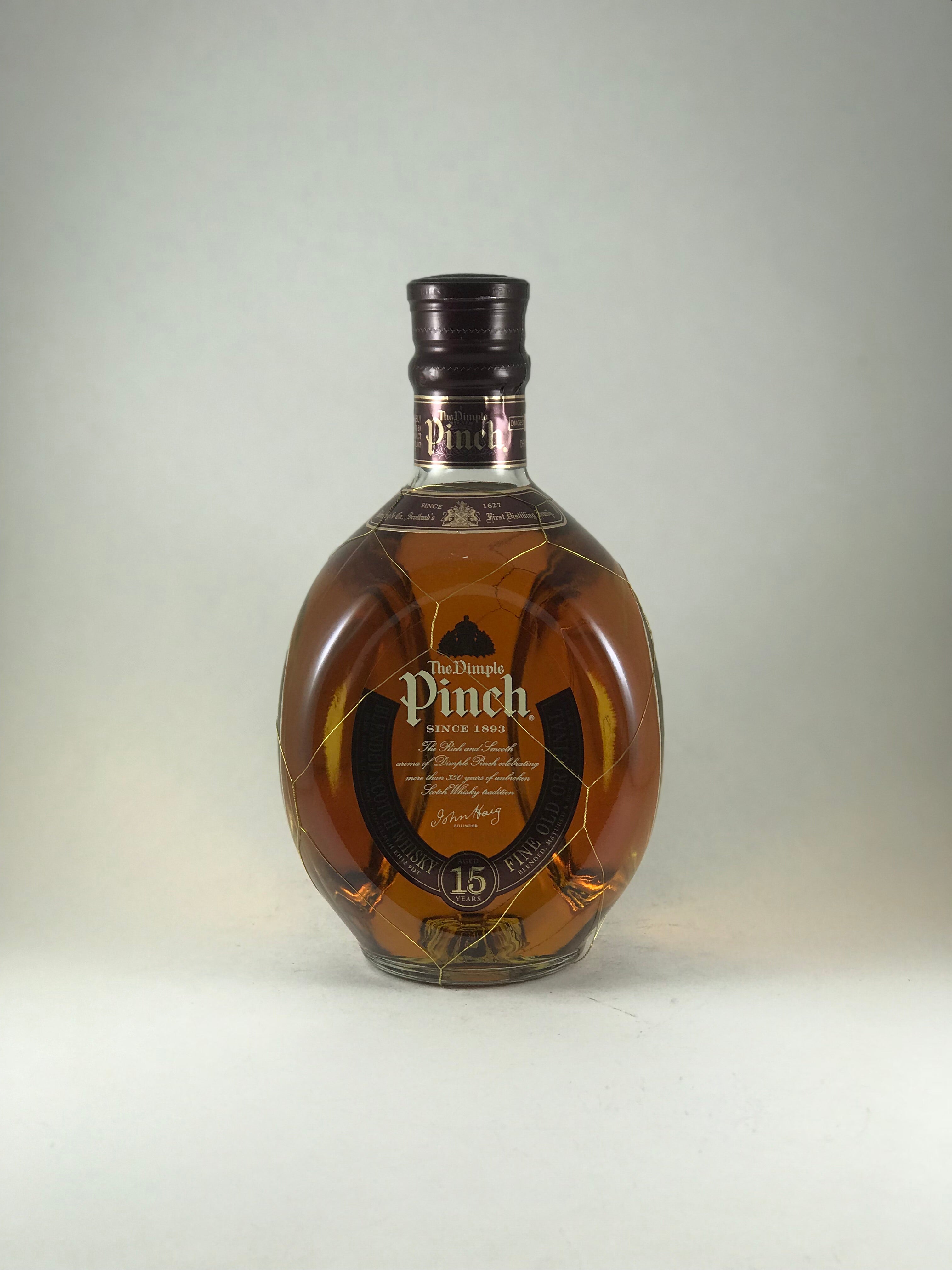 Dimple 15 Years Old スコッチウイスキー The dimple Pinch whisky blended 15 years – M&W INC