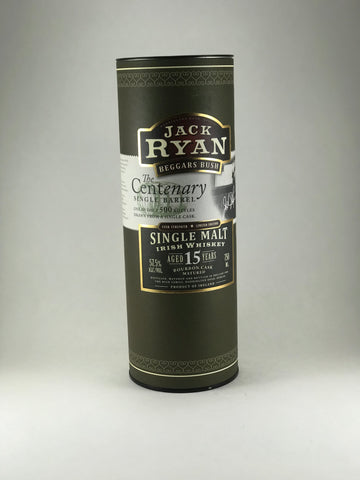 Jack Ryan the centenary aged 15years (only 500 bottle made)
