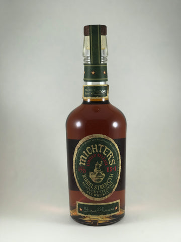 Michter’s barrel strength Rye whiskey(limited release)